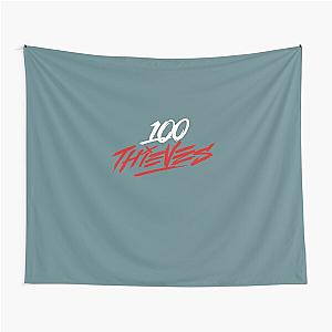 Thieves Merch 100 Thieves Logo Tapestry