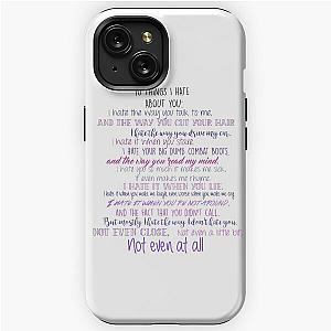 10 Things I Hate about You  iPhone Tough Case