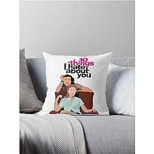 10 Things I Hate About You Throw Pillow