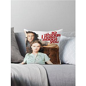 10 Things I Hate About You (1999) Movie Throw Pillow