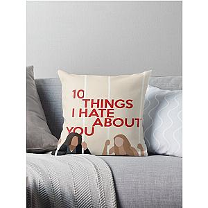 10 Things I Hate About You (1999) Movie Throw Pillow