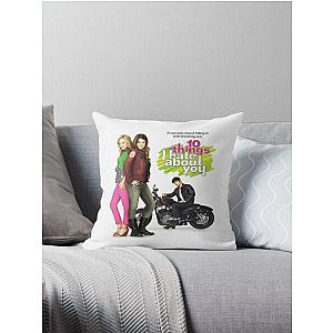 10 Things I Hate About You (1999) Movie Throw Pillow