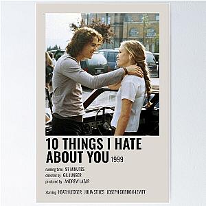 10 things i hate about you poster  Poster