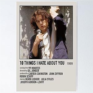 10 things i hate about you Poster