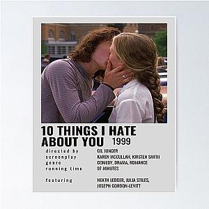 10 Things I Hate About You (1999) Movie Poster