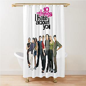 10 Things I Hate About You (1999) Movie Shower Curtain