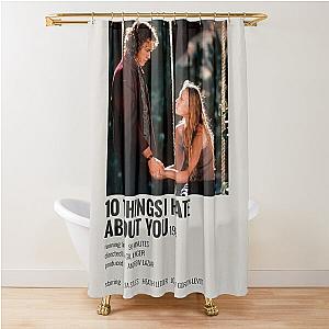 10 Things I Hate About You (1999) Movie Shower Curtain