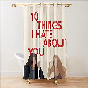 10 Things I Hate About You (1999) Movie Shower Curtain