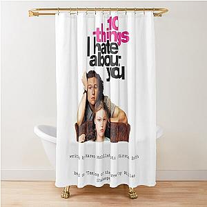 10 Things I Hate About You (1999) Movie Shower Curtain