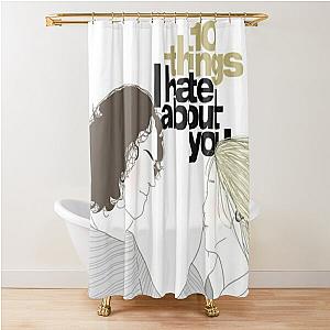 10 Things I Hate About You (1999) Movie Shower Curtain