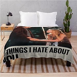 10 Things I Hate About You (1999) Movie Throw Blanket