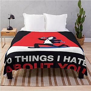 10 Things I Hate About You (1999) Movie Throw Blanket