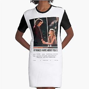 10 Things I Hate About You (1999) Movie Graphic T-Shirt Dress