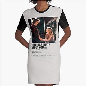 10 Things I Hate About You (1999) Movie Graphic T-Shirt Dress