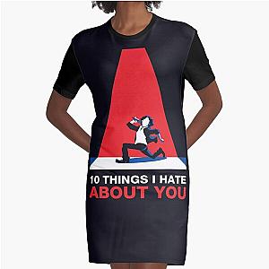 10 Things I Hate About You (1999) Movie Graphic T-Shirt Dress