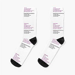 10 Things I Hate About You Socks