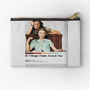 10 Things I Hate About You (1999) Movie Zipper Pouch