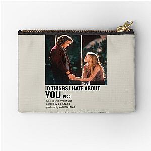 10 Things I Hate About You (1999) Movie Zipper Pouch