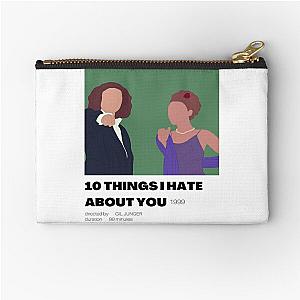 10 Things I Hate About You (1999) Movie Zipper Pouch