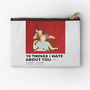 10 Things I Hate About You (1999) Movie Zipper Pouch