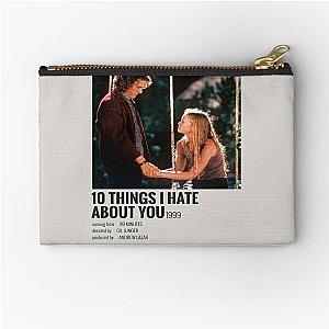 10 Things I Hate About You (1999) Movie Zipper Pouch