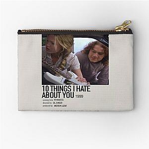 10 Things I Hate About You (1999) Movie Zipper Pouch