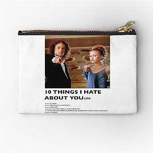 10 Things I Hate About You (1999) Movie Zipper Pouch