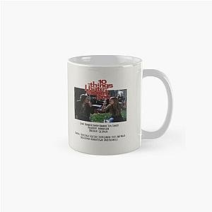 10 Things I Hate About You (1999) Movie Classic Mug