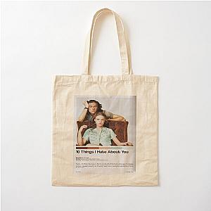 10 Things I Hate About You (1999) Movie Cotton Tote Bag