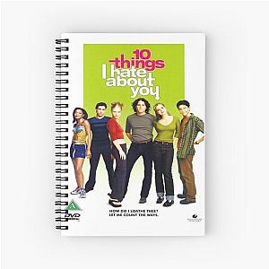 10 Things I Hate About You (1999) Movie Spiral Notebook