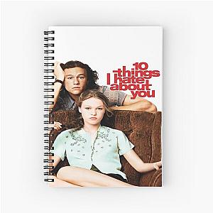 10 Things I Hate About You (1999) Movie Spiral Notebook