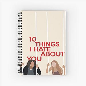 10 Things I Hate About You (1999) Movie Spiral Notebook