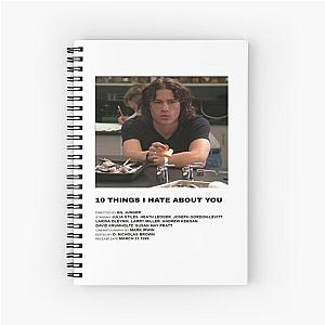 10 Things I Hate About You (1999) Movie Spiral Notebook