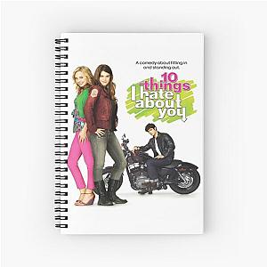 10 Things I Hate About You (1999) Movie Spiral Notebook