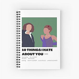 10 Things I Hate About You (1999) Movie Spiral Notebook