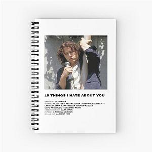 10 Things I Hate About You (1999) Movie Spiral Notebook