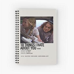 10 Things I Hate About You (1999) Movie Spiral Notebook