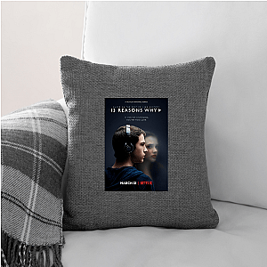 13 Reasons Why Listen To The Tapes 13 Reasons Why Pillows Cover