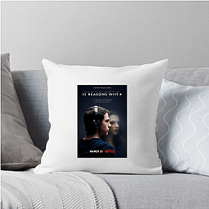 13 Reasons Why Listen To The Tapes 13 Reasons Why Pillows Cover