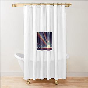 2001: Space Odyssey Inspired Photo Shower Curtain