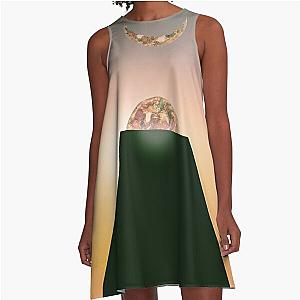 PizzaFeel hungry in 2001 a space odyssey A-Line Dress