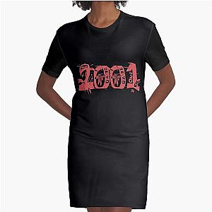 For Men Women 2001 A Space Odyssey Retro Vintage Graphic T-Shirt Dress