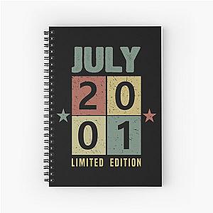 Birthday Gift 2001 A Space Odyssey Funny Graphic Gifts Spiral Notebook