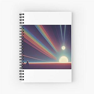 2001: Space Odyssey Inspired Photo Spiral Notebook