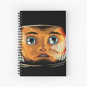 Space odyssey illustration Spiral Notebook