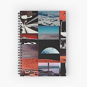 Space Odyssey Mosaic Spiral Notebook