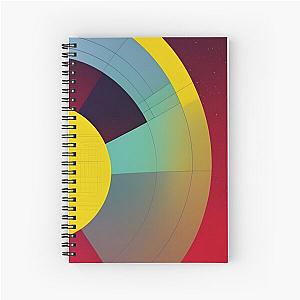 Space Odyssey abstract Spiral Notebook