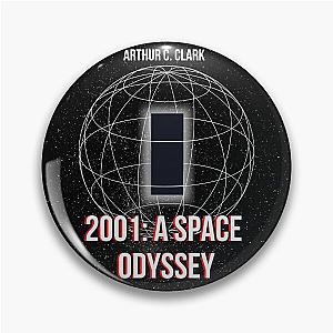 2001: A Space Odyssey - Arthur C. Clark Science Fiction Classic Book Literature Simple Minimal Aesthetic  Pin