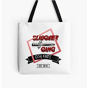 Slaughter Gang - 21 Savage - Issa Knife All Over Print Tote Bag RB1711