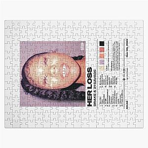 Her Loss by Drake   21 Savage Album Poster  Jigsaw Puzzle RB1711